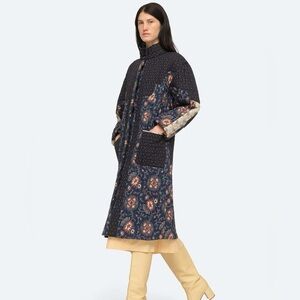 Sea Robina Quilted Coat - XS